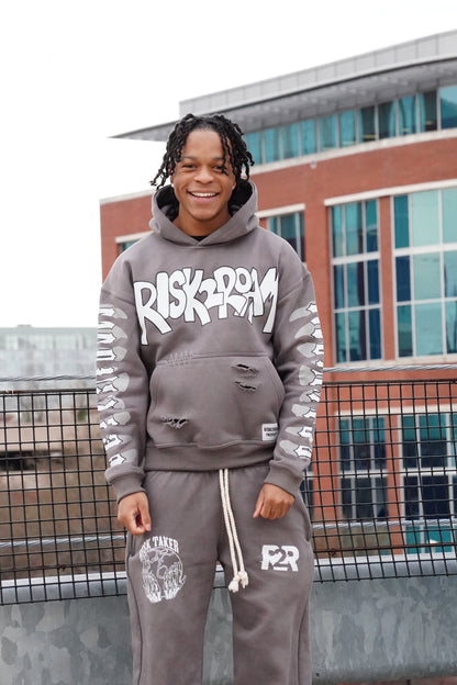 Gray Risk2Roam Hoodie