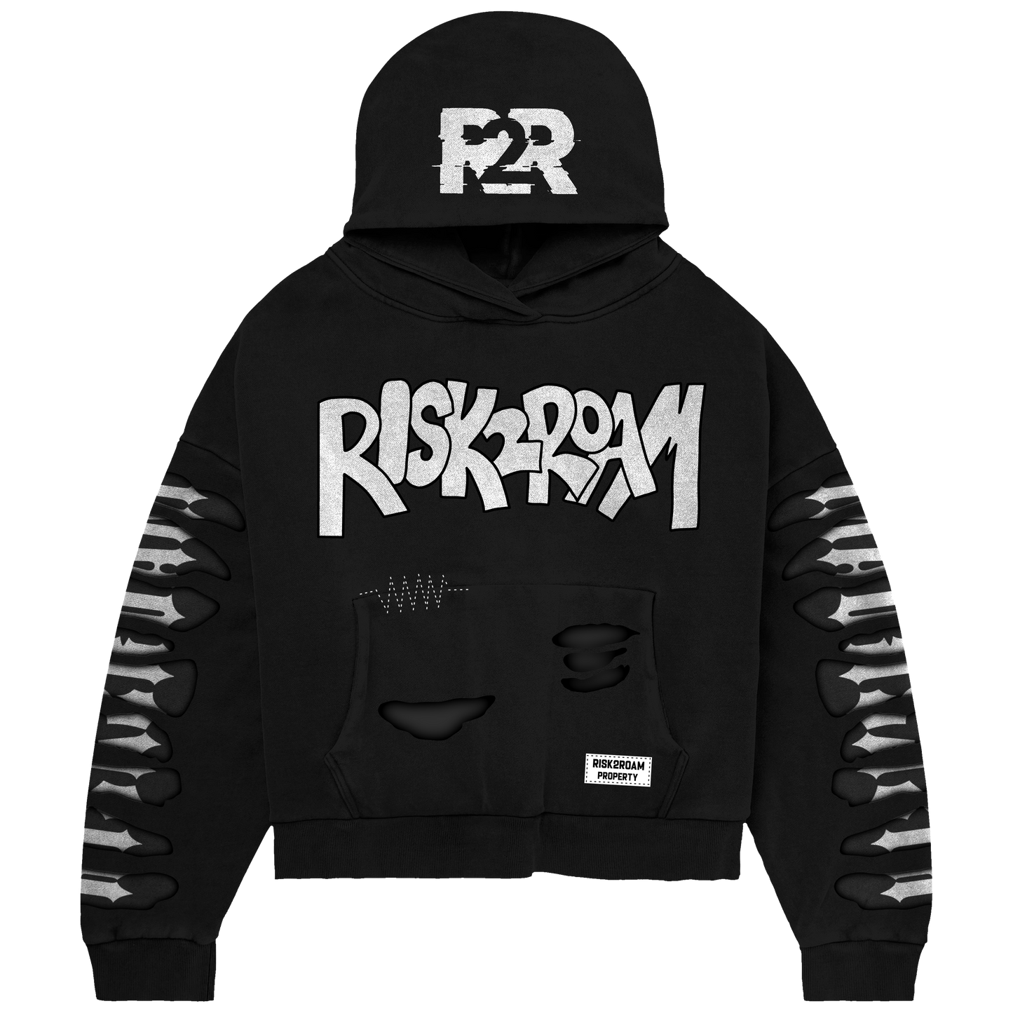 Risk2Roam Hoodie Black