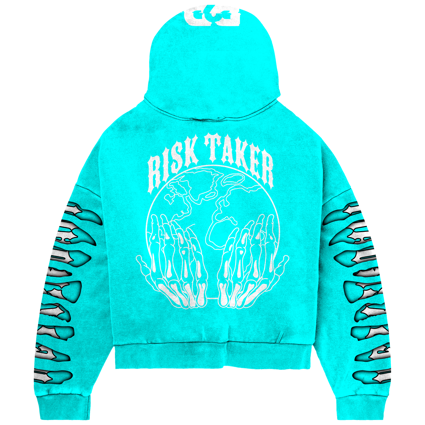 Risk2Roam Hoodies Light Blue