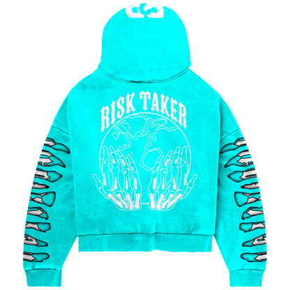 Risk2Roam Hoodies Light Blue